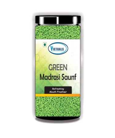 Victuals Green Madrasi Saunf 200gm | Chennai Saunf | Mouth Freshner_Packing May Vary
