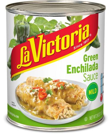 La Victoria Green Chile Enchilada Sauce Mild, 28 Ounce (Pack of 12)