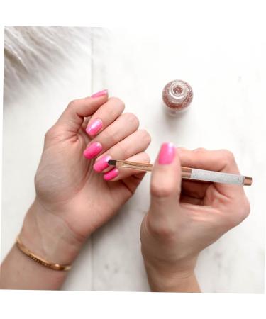 minkissy 1pc Nail Pen Nail Art Tip Brush Manicure Diy Pen Nail Painting Carving Pen Builder Nail Art Pen Nail Paint Kit Nail Gel 3d Plastic Rose Gold - Buy Online on GoSupps.com