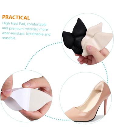 Holibanna 16 Pairs High Heel Pads - Wear-Resistant Cushion Protectors for Oversized Shoes | Foam Heel Cushions for Women - Buy Online on GoSupps.com