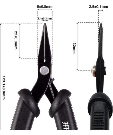 Piececool DIY Tools Set - 2pcs Professional Clipper and Needle Nose Pliers for Metal Earth Model Kits - Buy Online on GoSupps.com