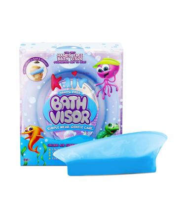 Kair Bath Visor for Babies - Safe Silicone Shower Cap for Kids - Blue - Buy Online on GoSupps.com