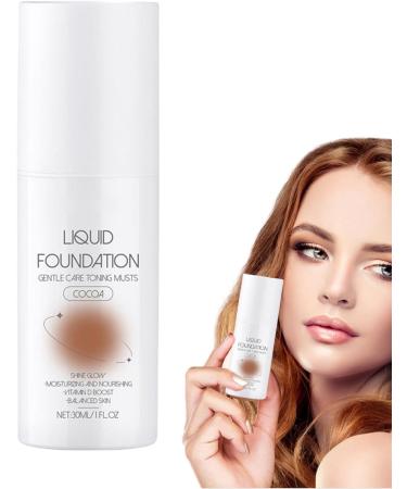  Iouyjiu Moisturizing Foundation Lightweight Liquid Makeup Full Coverage Concealer Long Lasting Oil Control Matte Finish Foundation Ideal for Oily and Dry Skin 30ml - Buy Online on GoSupps.com