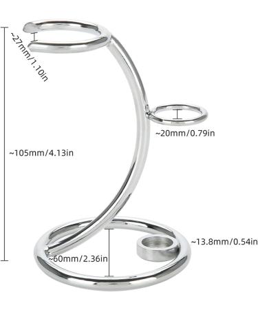 KAIMEilai Razor Holder Stand for Men | Shaving Brush & Razor Rack | Durable & Stylish Shaving Stand - Buy Online on GoSupps.com