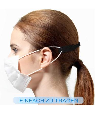 SZRWD Mask Holder | Sterile & Easy to Clean Masking Hook | PP Flexible Material | Reusable Ear Relief (10 Pieces) - Buy Online on GoSupps.com