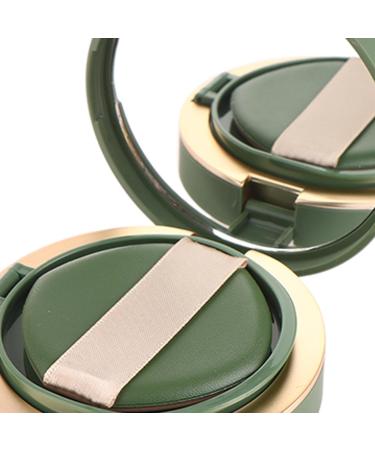 Oshhni Air Cushion Box with Powder Puff Foundation BB Cream Case Loose Powder Containe with Mirror Makeup Case Holder - Buy Online on GoSupps.com