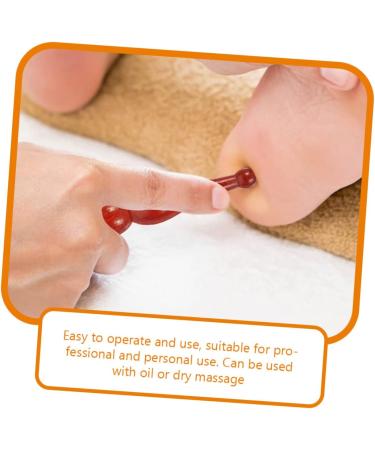 Buy Minkissy Acupuncture Rod - Portable Massage Device & Foot Massager | Unique Wooden Acupuncture Pen for Relaxation & Skiing - Buy Online on GoSupps.com