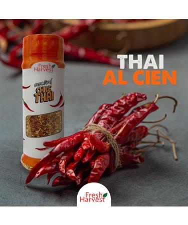 Fresh Harvest ground Thai chilli 50g/ Chile Thai molido picoso. Hot - Buy Online on GoSupps.com