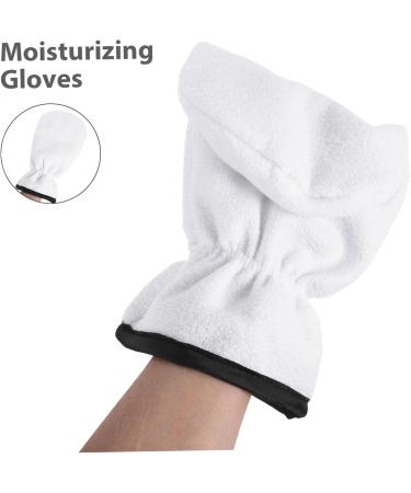 FOMIYES 3 Pairs Maintenance Essential Oil Gloves Hand Warmers Gloves Hand Mask Gloves Paraffin Wax Hand Cover Hot Wax Paraffin Gloves Heat Preservation Gloves Spa Mittens White - Buy Online on GoSupps.com