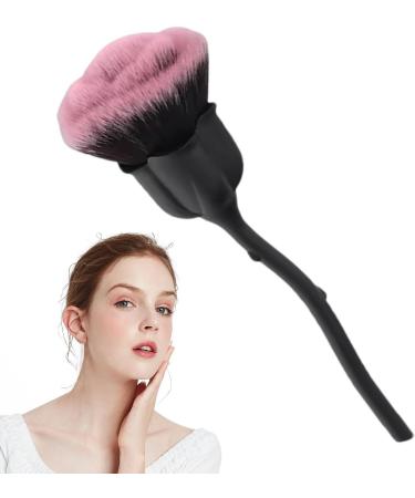 Rose Blush Brush - Soft Concealer Facial Brush | Makeup Brush Powder Brush and Blush Brush for Daily Makeup Dust Brush Pink Rose Soft Brush - Buy Online on GoSupps.com