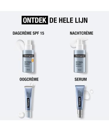 Kenvue Brands LLC Neutrogena Retinol Boost Night Cream AntiAge Night Care with Pure Retinol Antioxidants & Hyaluronic Acid Reduces Wrinkles & Firms the Skin Unscented 50 ml - Buy Online on GoSupps.com