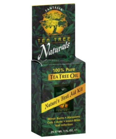 Fantasia Tea Tree Naturals 100% Pure Tea Tree Oil 1 oz (Pack of 2)