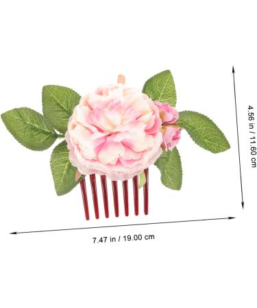POPETPOP flower hair clips for women Fashion bride European fashion the flowers Hair piece headgear hair hairpin hair combs slides for women flower hair pin side hair combs for women - Buy Online on GoSupps.com