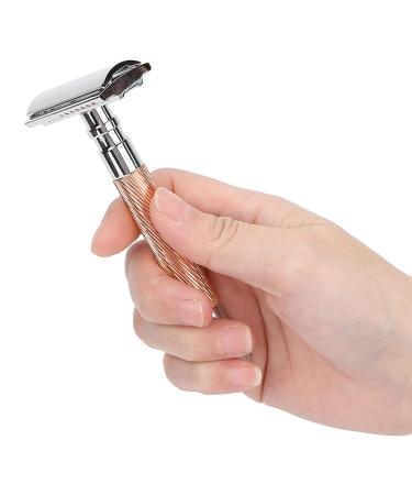 Buy Double Edge Safety Razor | Manual Non-Slip Long Handle for Men | Perfect for Home & Travel - International Shipping - Buy Online on GoSupps.com