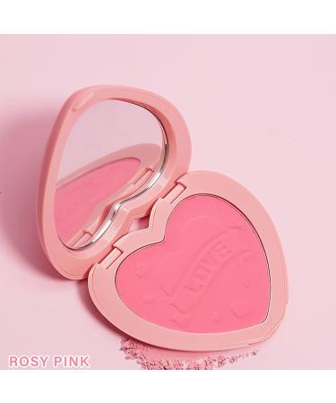  bellv Blush Powder Face Blush Powder Highly Pigmented Blush Powder for Cheeks Face Daily Beauty Products for Travel Meeting Home Work Work Bellv - Buy Online on GoSupps.com