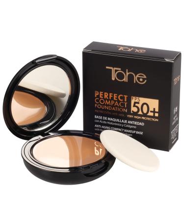 Tahe Tahe Compact Foundation Perfect Anti-aging Makeup Base SPF 50+ 15 g (40 Taupe)