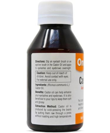 Buy Arymar 100% Pure Castor Oil - Made in USA 4 fl oz (118 ml) - Premium Quality for Hair Skin & Health - Buy Online on GoSupps.com