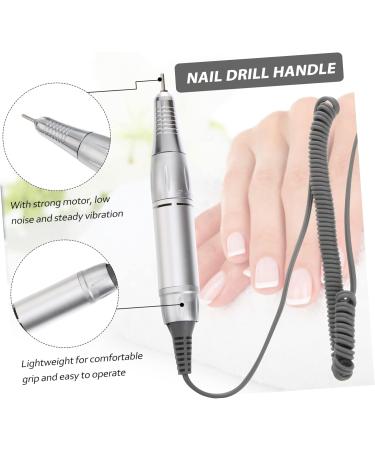 FRCOLOR Manicure Tools Professional Nail Polish Electrical Nail Art Pedicure Polishing Shape Tools Electric Nail Drill Pen Accessories Manicure Nail File Mini Mobile Phone Handle White medium White - Buy Online on GoSupps.com
