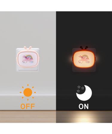 Unicorn Night Light for Kids - Twilight Sensor Baby Sleep Aid | Perfect Gift for Newborn Girls - Buy Online on GoSupps.com