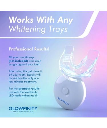 Teeth Whitening Gel Syringe Refill Pack - Premium No Sensitivity Formula (3) 3ml Syringes + (1) Remineralization Gel - Use with LED Light & Trays - Buy Online on GoSupps.com