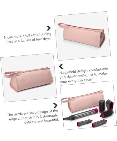 Ipetboom 7pcs Travel Carrying Case Hair Curler Anti- Scratch Hair Blower Pouch Case for Hair Dryer Styler Pinkx7pcs 35X13X13CMx7pcs - Buy Online on GoSupps.com