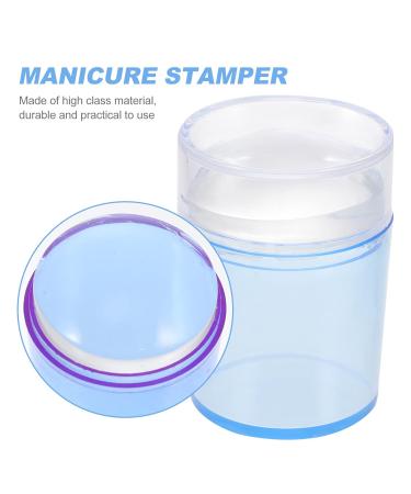 Lurrose Nail Art Accessories Gel | 8pcs Nail Stamper & Silicone Punch | Handheld Manicure Tool for Perfect Nail Designs - Buy Online on GoSupps.com