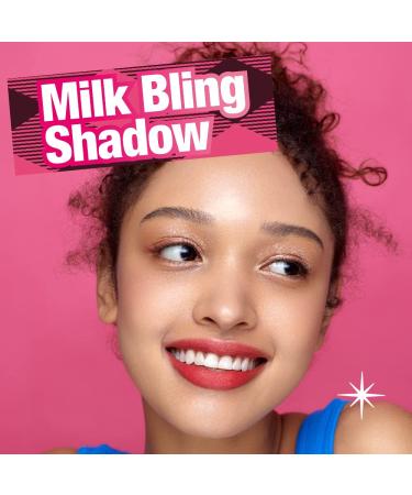 COLORGRAM Milk Bling Shadow 02 Opal Flash | Liquid Glitter Eyeshadow 3.2g - Long-Lasting Shimmer for Daily Makeup - Buy Online on GoSupps.com