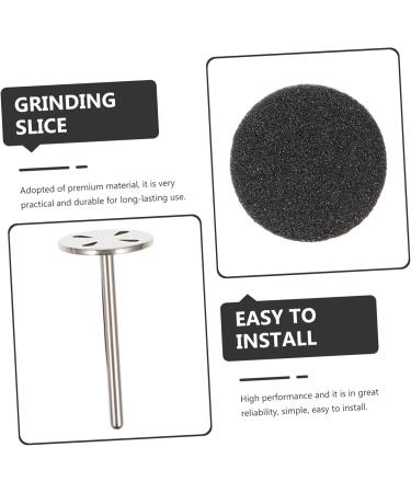 Healeved 3 Sets Nail Polishing Sheets Buffer Block Nail File para U as Drill Bits for Nails Professional Foot Sanding Disc Dead Skin Sanding Disc Lava Stone Grinding Sheet Grinding Feet - Buy Online on GoSupps.com