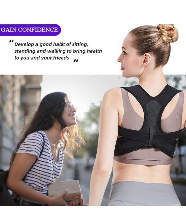 ZSZBACE Posture Corrector for Men & Women Upgraded Upper Back Brace for Hunchback Relief Neck & Shoulder Pain Sizes L/XL X-Large - Buy Online on GoSupps.com