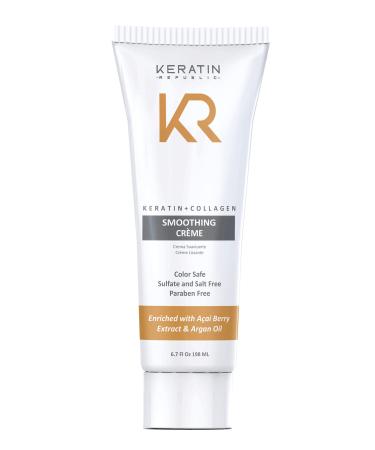 Keratin + Collagen Smoothing Creme 6.7 oz from Keratin Republic