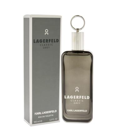 Karl Lagerfeld Paris Classic Grey Men EDT Spray 3.3 oz 3.3 Fl Oz (Pack of 1) - Buy Online on GoSupps.com
