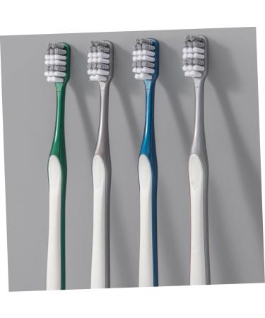 Fomiyes 8-Piece Manual Toothbrush Set | Anti-Stain Hand Cleaning Tools | Lightweight Travel Toothbrushes for Men - Buy Online on GoSupps.com