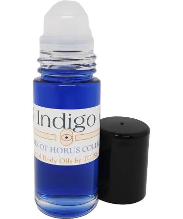 XX Indigo - Type JV For Men Scented Body Oil Fragrance Roll-On - Blue - 1 oz. - ID#34808 1 Fl Oz (Pack of 1)