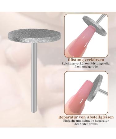 Sanding Disc Nail Drill Bits Nail Bits for Nail Drill Supplies for Nail Salon Home Salon Foot Care - Buy Online on GoSupps.com