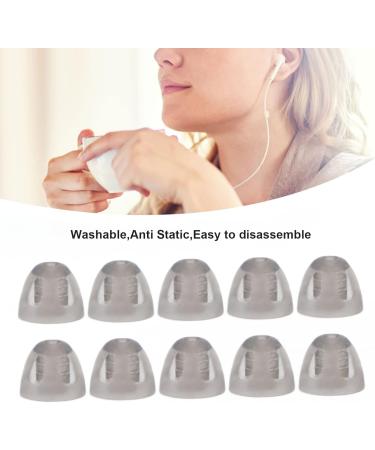 Buy 10 Universal Hearing Aid Domes - Soft Black Replacement Earplugs for Hearing Impaired Seniors - International Shipping Available - Buy Online on GoSupps.com