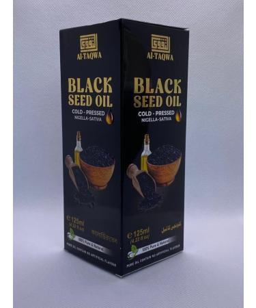 Black Seed Oil | Pure Virgin Black Cumin Seed Oil (Nigella Sativa) Kalonji | Cold Pressed Unrefined | Liquid 60ml - Buy Online on GoSupps.com