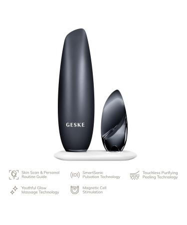 GESKE SmartAppGuided Touchless Magnetic Peeling Mask 5 in 1 | Best Magnetic Face Mask for Clean Skin & Pore Cleansing | Effective Skincare for All Genders | Glow with Clean Skin - Buy Online on GoSupps.com