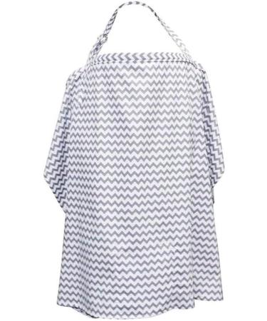 Boerni Large Nursing Cover | Breathable & Soft Breastfeeding Protection for Full Privacy | Grey - Buy Online on GoSupps.com
