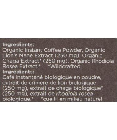 Mushroom Coffee Mix - LIONS MANE AND CHAGA - Medicinal Mushroom Blend - Four Sigmatic - Buy Online on GoSupps.com