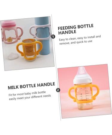 Ibasenice 8 STK Bottle Handle Holder - Travel Utensils for Baby Dr. Brown Bottles - Orange - International Shipping - Buy Online on GoSupps.com