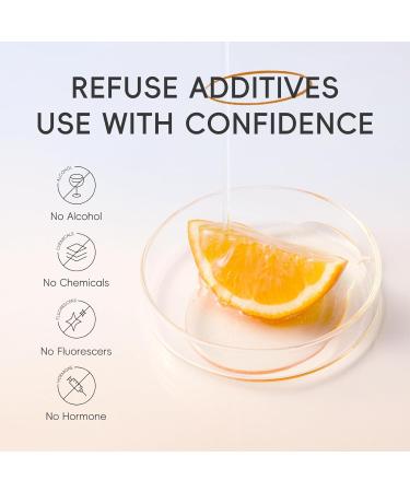 Vitamin C Skincare Set | 5-Piece Facial Kit for Women & Men | Cleanser Toner Serum Cream & Eye Cream | Best Moisturizing Gift Set - Buy Online on GoSupps.com