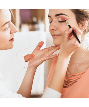 Rolybag Acrylic Makeup Palette with Spatula Tool - Professional Cosmetic Mixing for Nail Art and Eye Shadow (Acrylic -A) - Buy Online on GoSupps.com