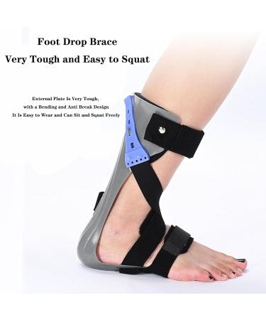 Buy SFKLYU Foot Drop Brace Splint - Ankle Support for Flat Feet Stroke Recovery & Postoperative Care | Removable Bandage | Left & Right Fit - Buy Online on GoSupps.com