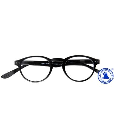I Need You Reading Glasses Hangover Panto Black Diopter: +3-200 g - Buy Online on GoSupps.com