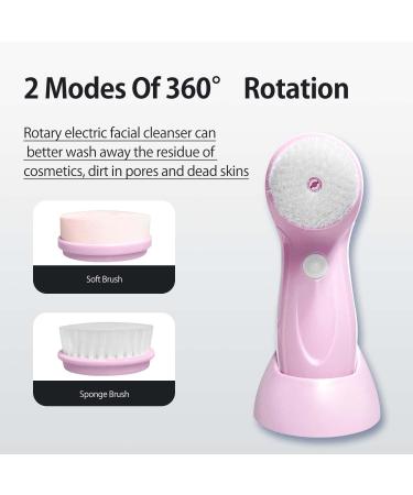 Water Resistant Dual Function Facial Cleansing Brush with Visual Earwax Remover - White Color - Buy Online on GoSupps.com