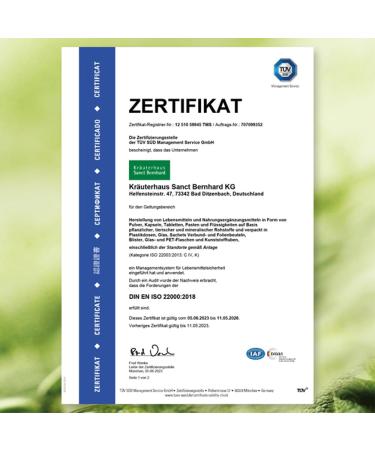 Sanct Bernhard Blutfit Eisen-Elixier 1000 ml | Iron Vitamin C & B Vitamins | Boost Blood Formation Energy & Immunity | Made in Germany | Vegan Gluten & Lactose Free - Buy Online on GoSupps.com