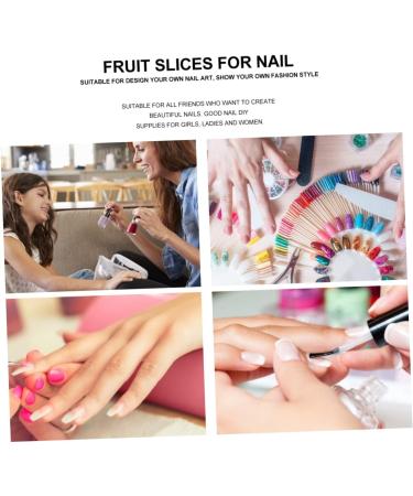 minkissy 7200 Pcs fruit slices Decals for Acrylic Nails nail decorations for nail art applique Nail chips fruit slices for manicure fruit slices for nail decorative sheet Charm - Buy Online on GoSupps.com