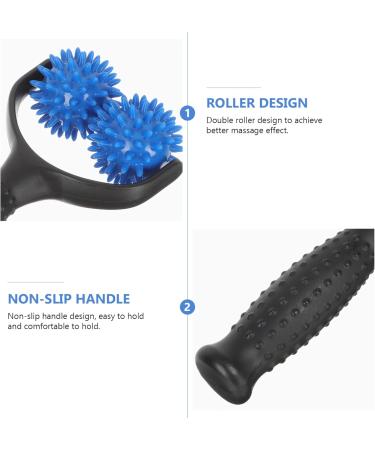 Besportable Neck Cushion T-Shaped Massage Roller for Muscle Tension Relief & Facial Health - Body Roller Massage Device - Buy Online on GoSupps.com