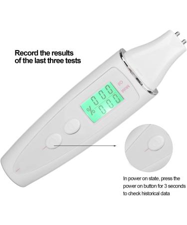 Facial Skin Tester Smart Skin Detector Pen Portable for Home Beauty Salon (White) - Buy Online on GoSupps.com
