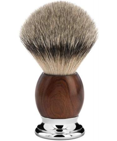 M HLE Sophist Shaving Set - Silvertip Badger with Gillette Blade Compatibility - Ironwood Elegance - Buy Online on GoSupps.com